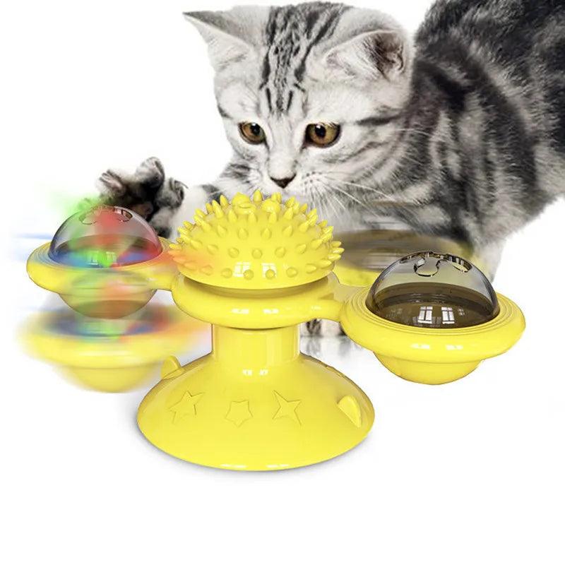 Windmill Cat Toy Interactive - whiskerwonderland