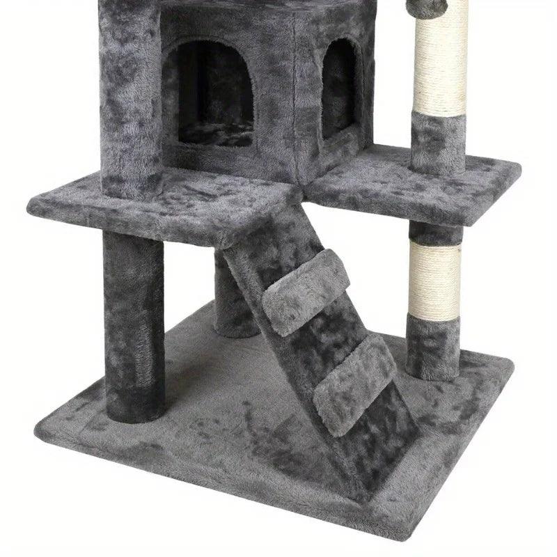 Cat Tree Tower Large Playing House - whiskerwonderland