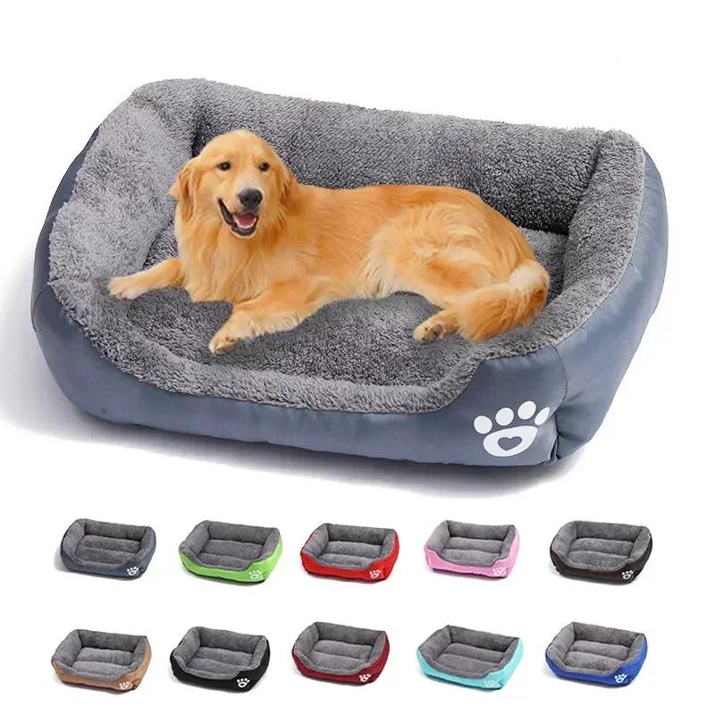 Large Square Dog Bed - whiskerwonderland