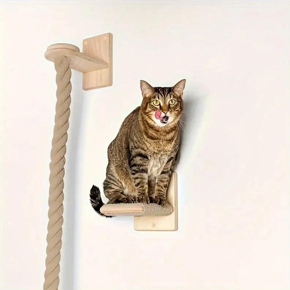 Wall Mounted Cat Tree - whiskerwonderland