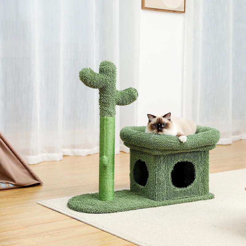 Cactus Cat Tree - whiskerwonderland