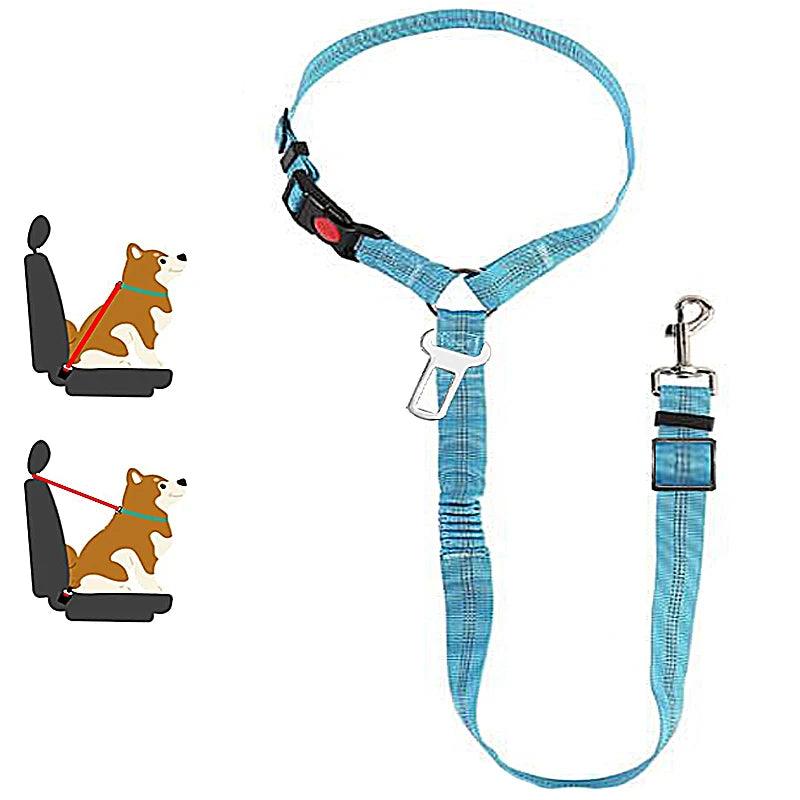 Dog Harness Leash Pet Car - whiskerwonderland