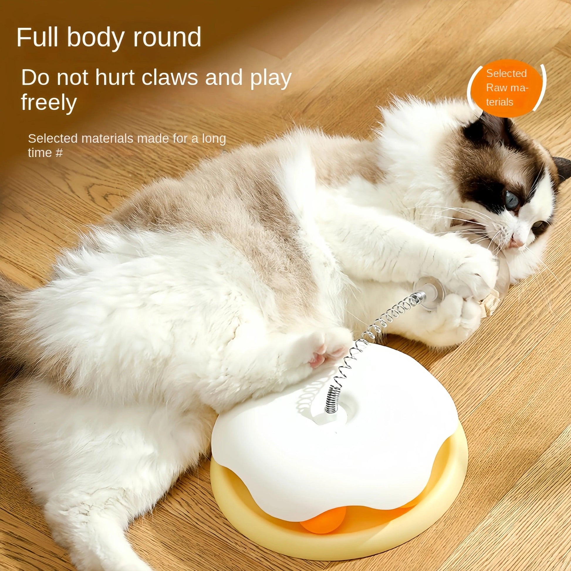 Cat Puzzle Food Leaking Ball Toy Cat Dog Interactive - whiskerwonderland