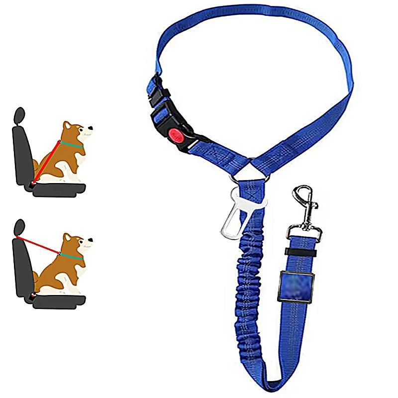 Dog Harness Leash Pet Car - whiskerwonderland